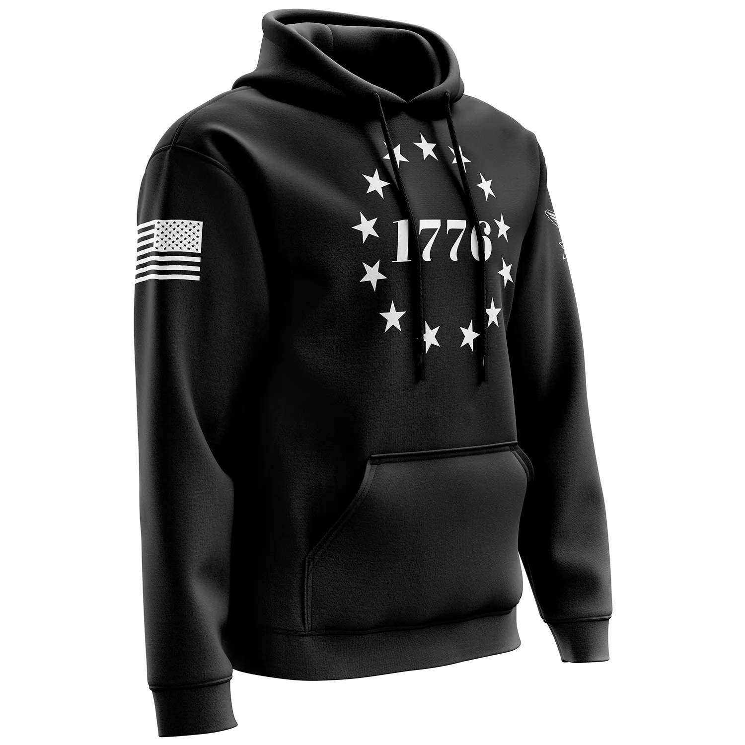 1776 Betsy Ross Flag Hoodie