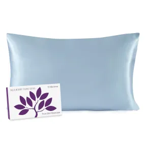 19 Momme Silk Pillowcase - Blue