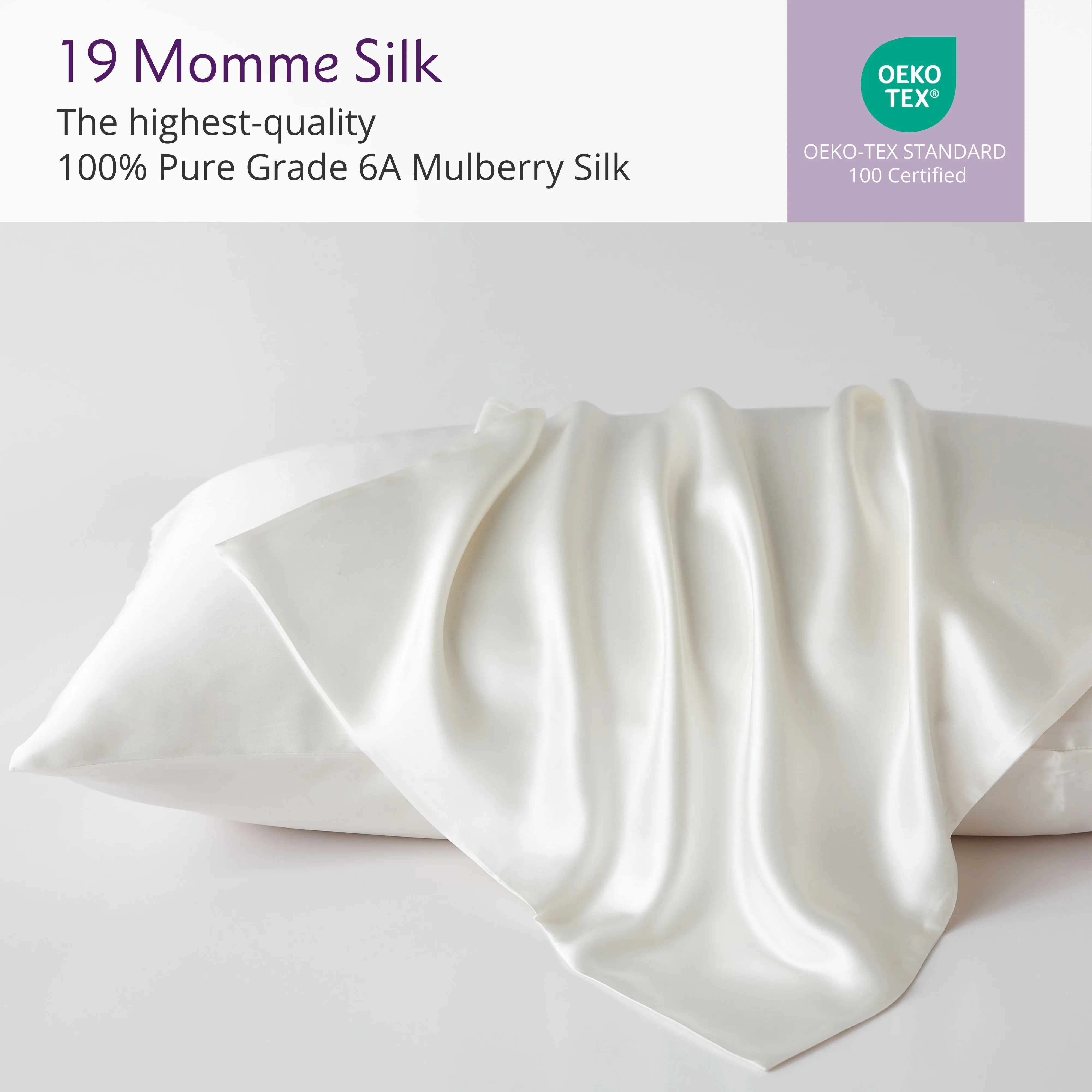 19 Momme Silk Pillowcase - Green