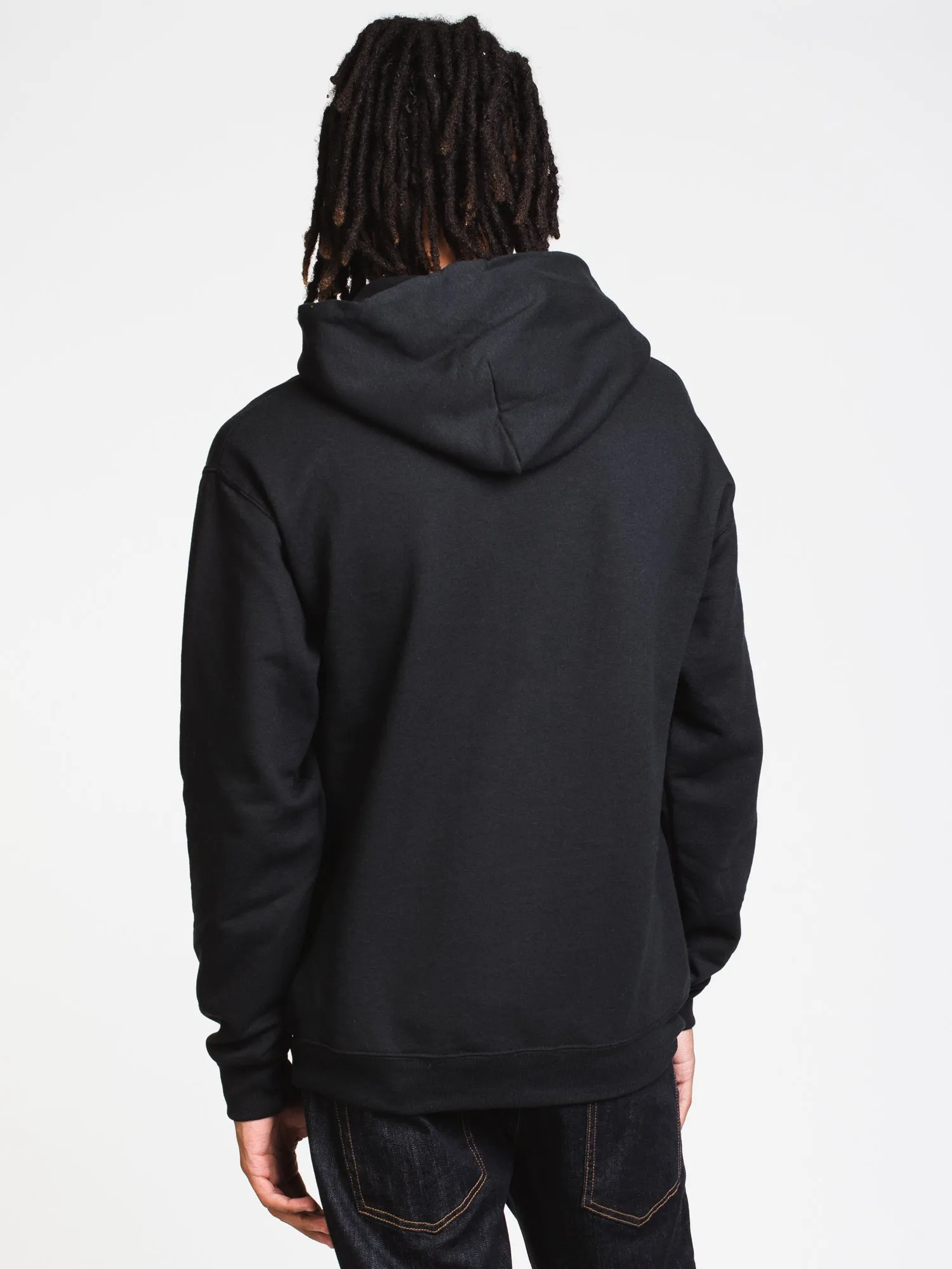 23 EMBROIDERED HOODIE - BLACK - CLEARANCE