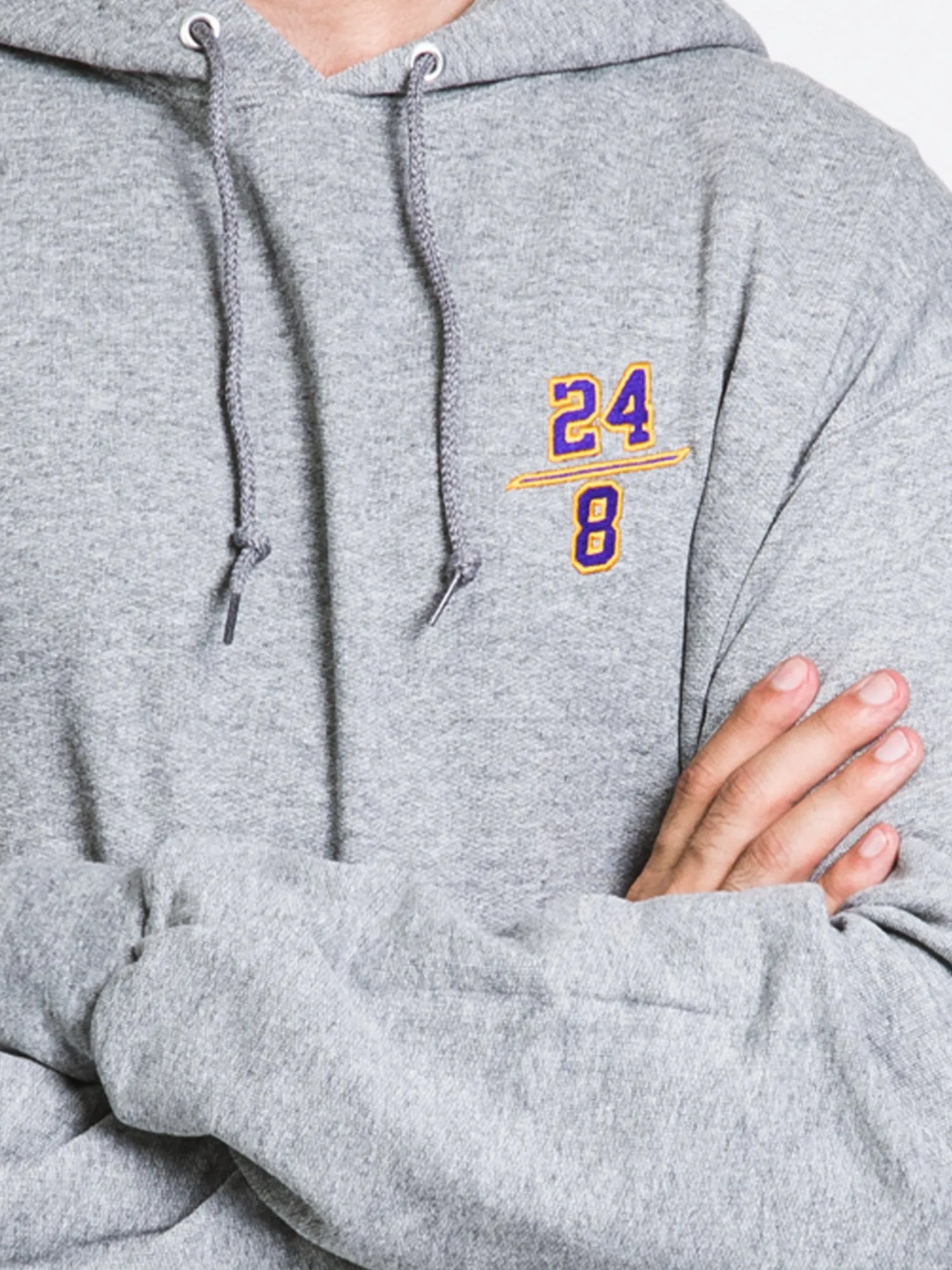 24/8 EMBROIDERED HOODIE   - CLEARANCE