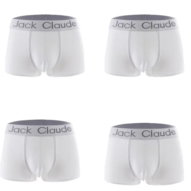 4 Pack Underwear Men's Underpants Panties Comfortable Breathable  Boxer Trunks