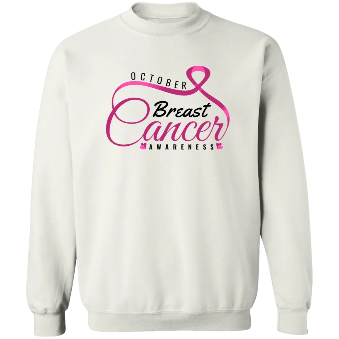 A Ribbon Unisex Crewneck Pullover Sweatshirt