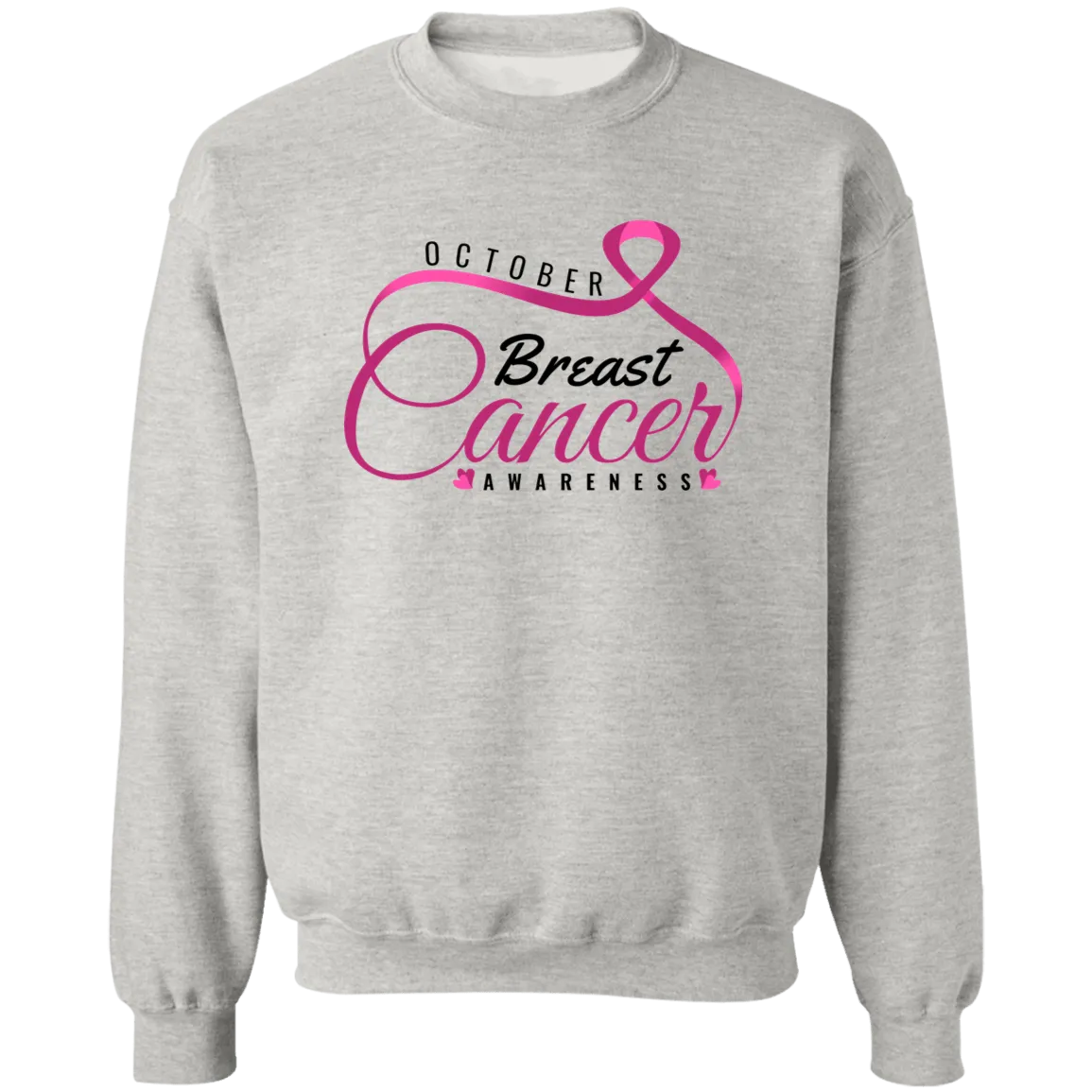 A Ribbon Unisex Crewneck Pullover Sweatshirt