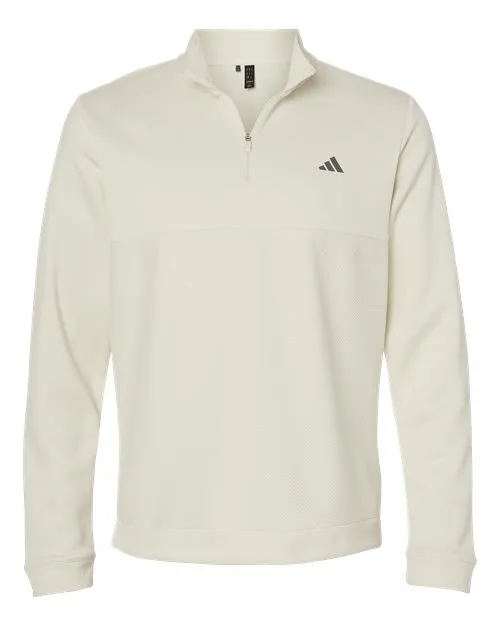 adidas Men's Ultimate365 Textured Quarter-Zip Pullover