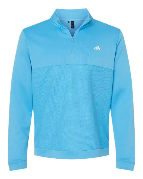 adidas Men's Ultimate365 Textured Quarter-Zip Pullover