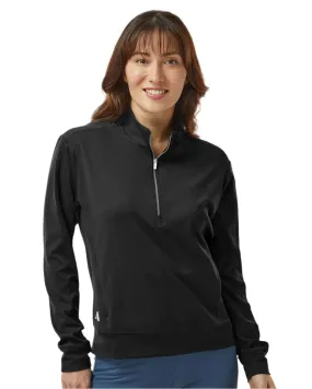 adidas Women's Ultimate365 Textured Quarter-Zip Pullover