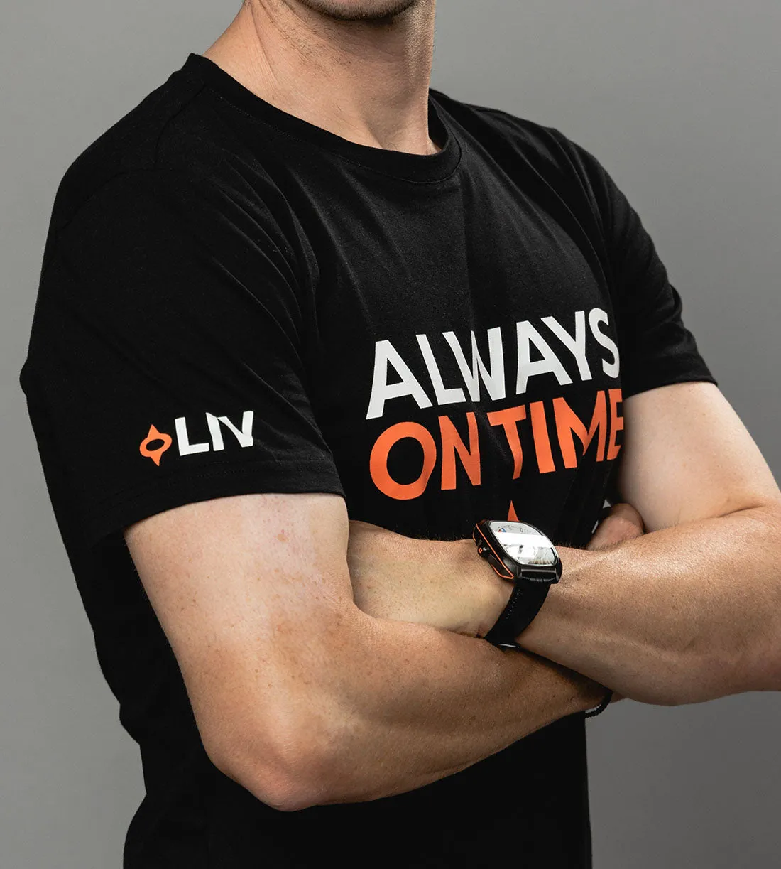 ALWAYS ON TIME - FITTED T-SHIRT