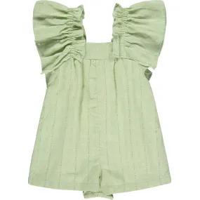 Amelia Romper in Green