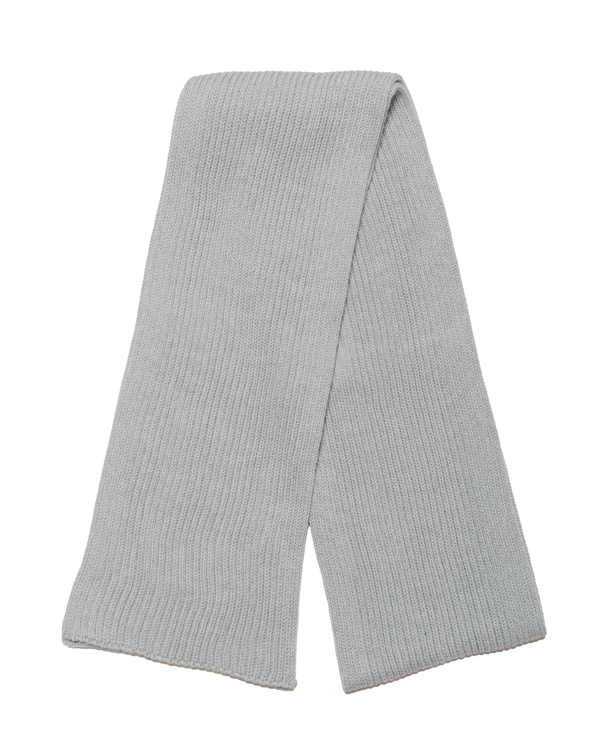 Andersen-Andersen Wide Scarf Light Grey