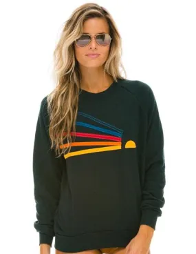 Aviator Nation - Daydream Crew Sweatshirt in Charcoal