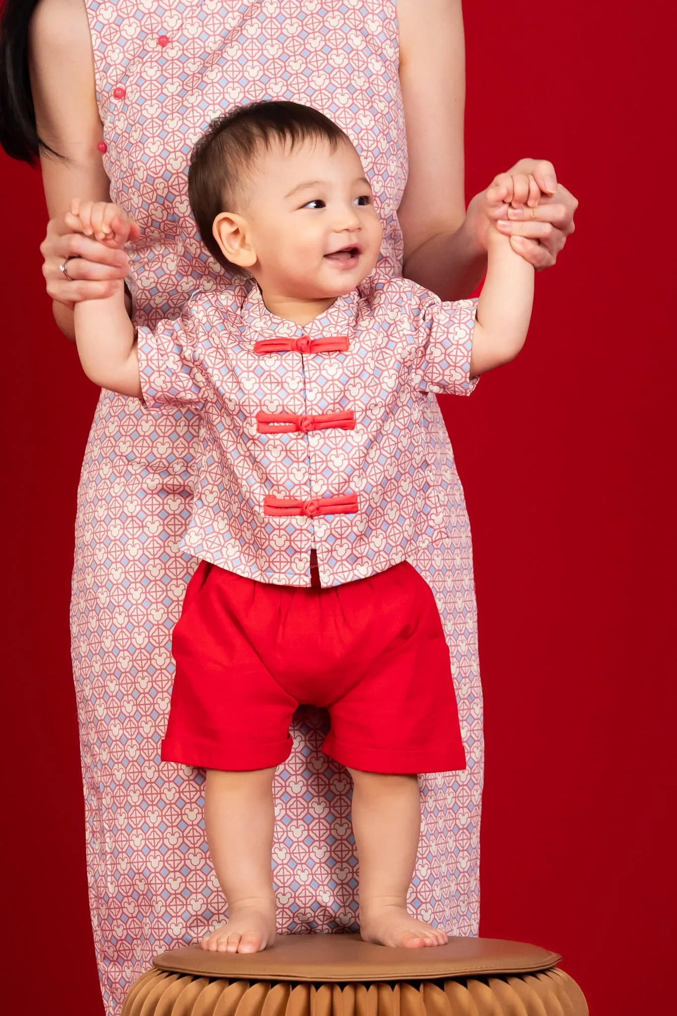 Baby Shorts - Red