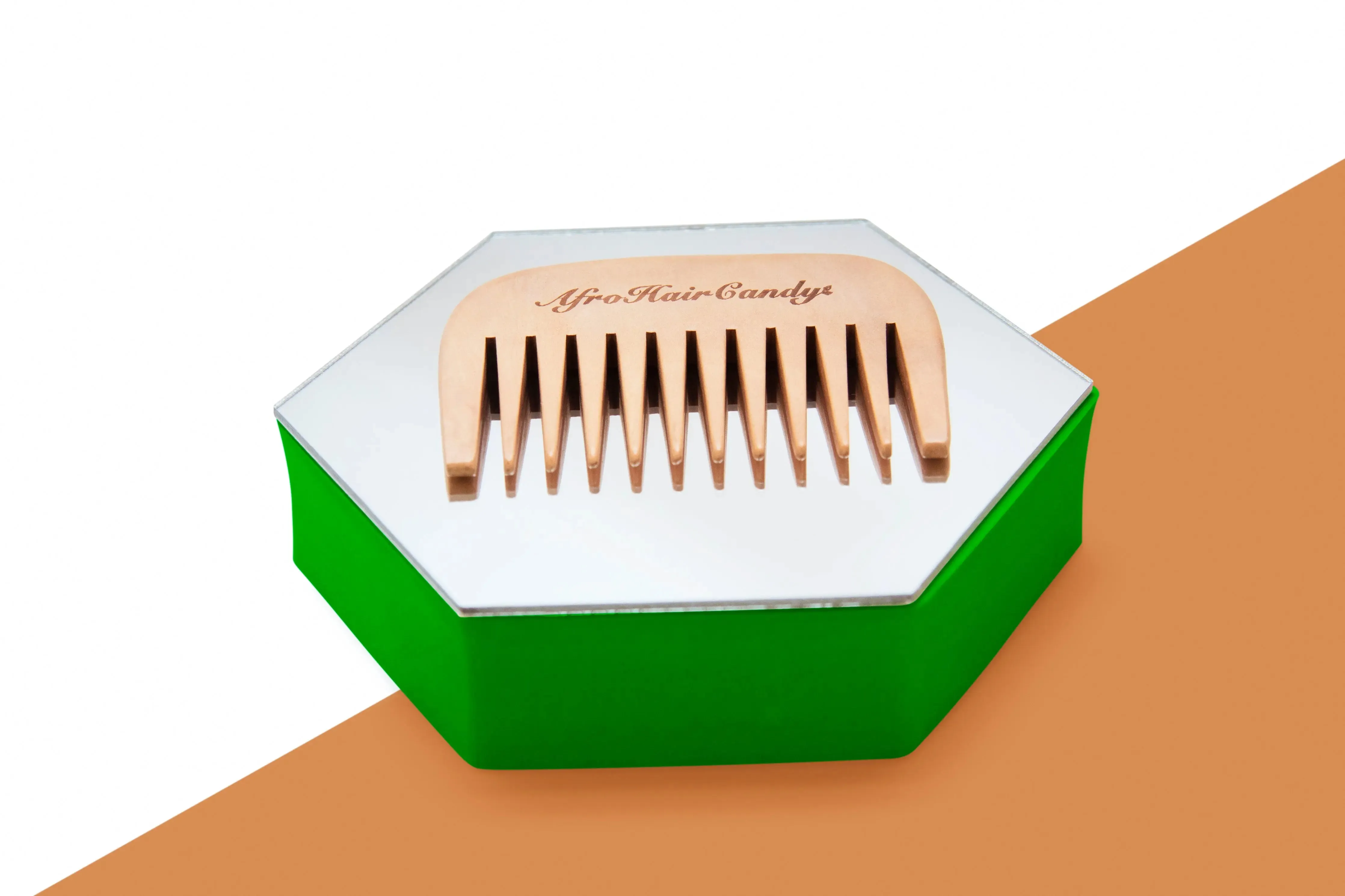 Bamboo Beard Comb