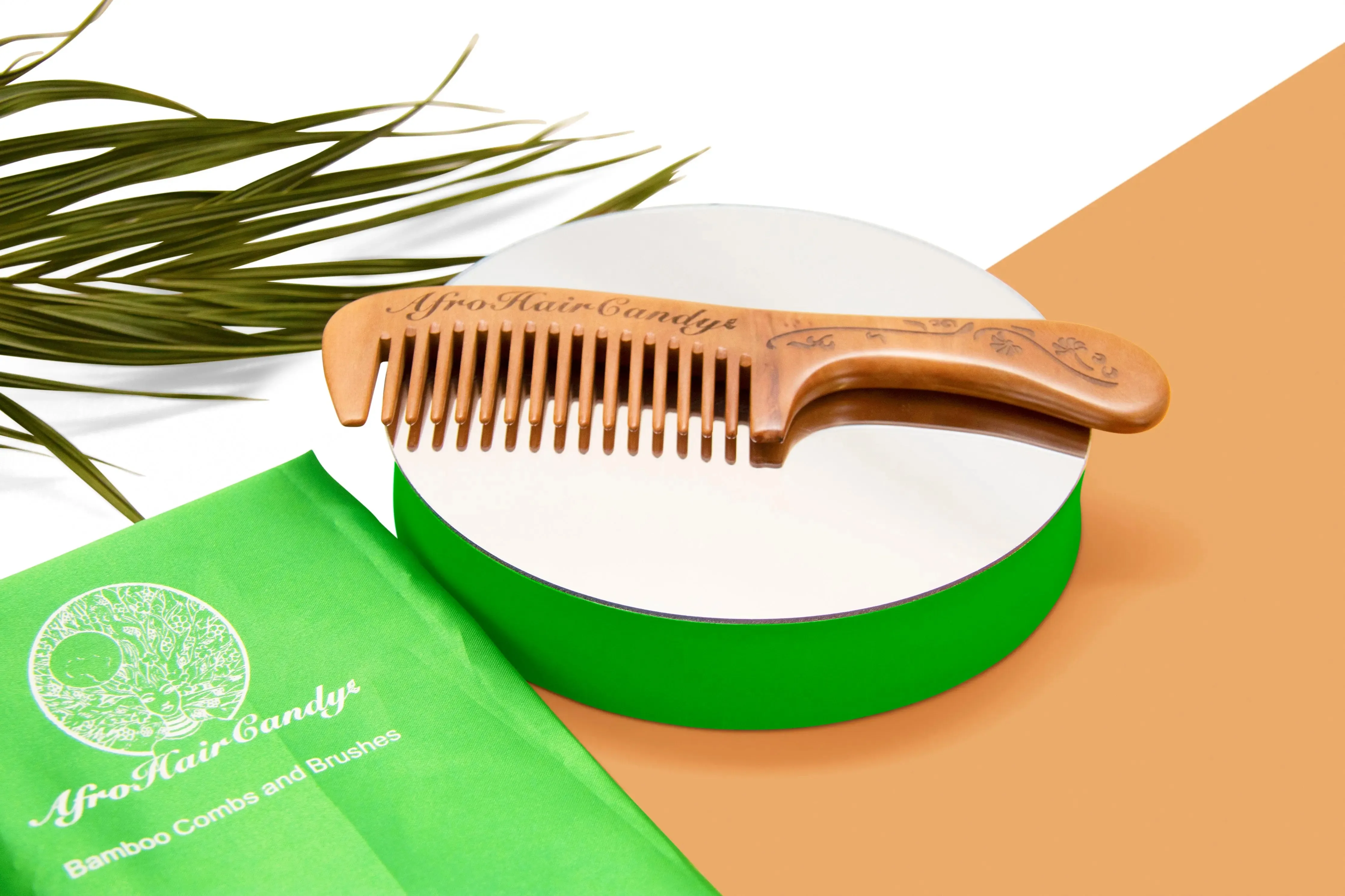 Bamboo Detangling Comb