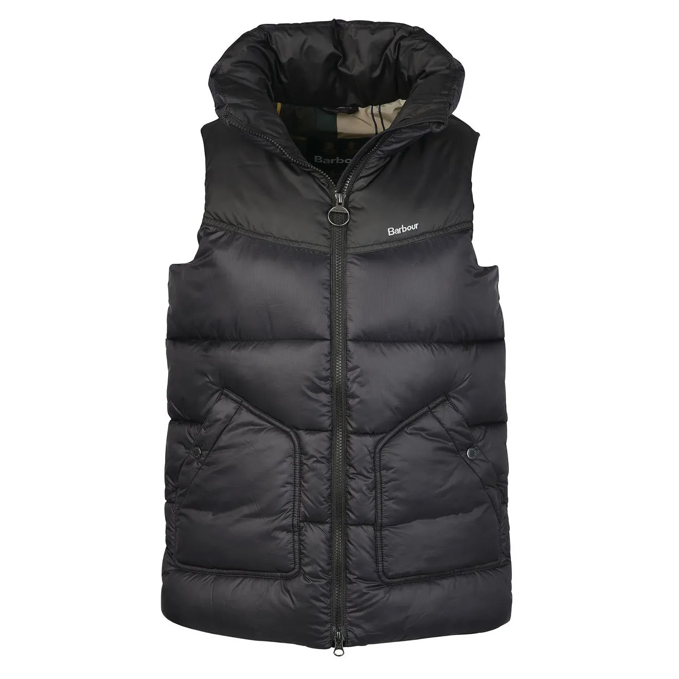 Barbour Womens Belford Gilet Black / Black / Ancient