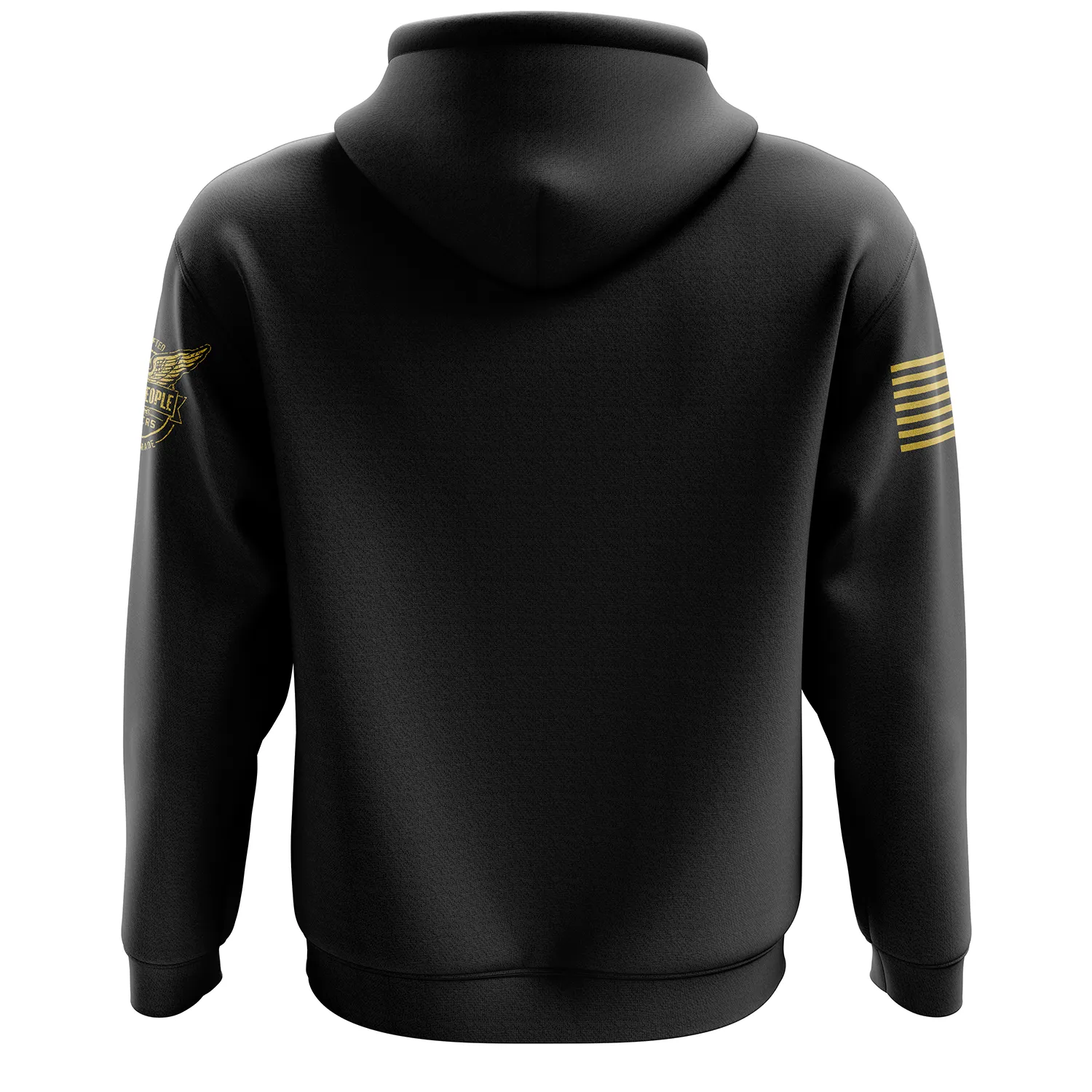 Basic - Black   Gold Hoodie