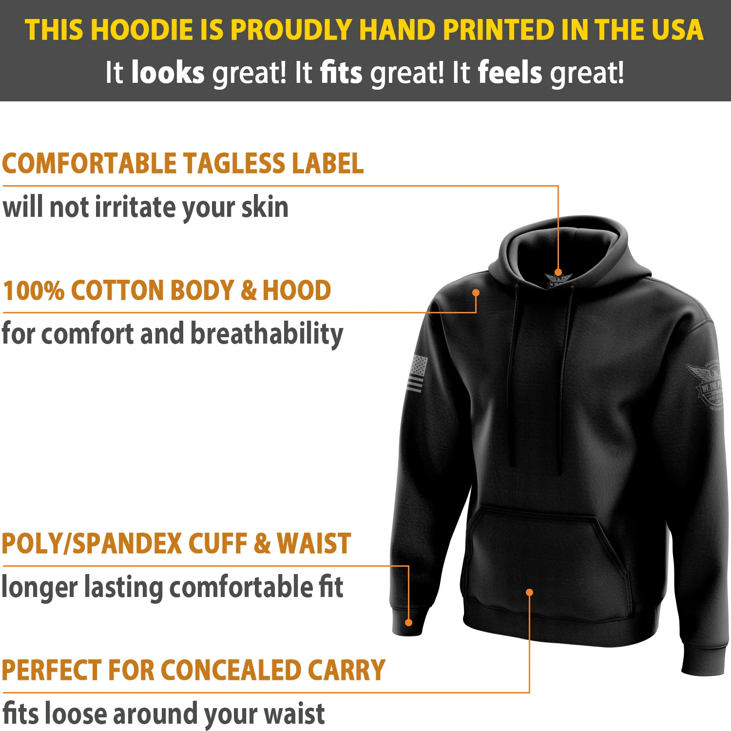 Basic - Black   Gray Hoodie