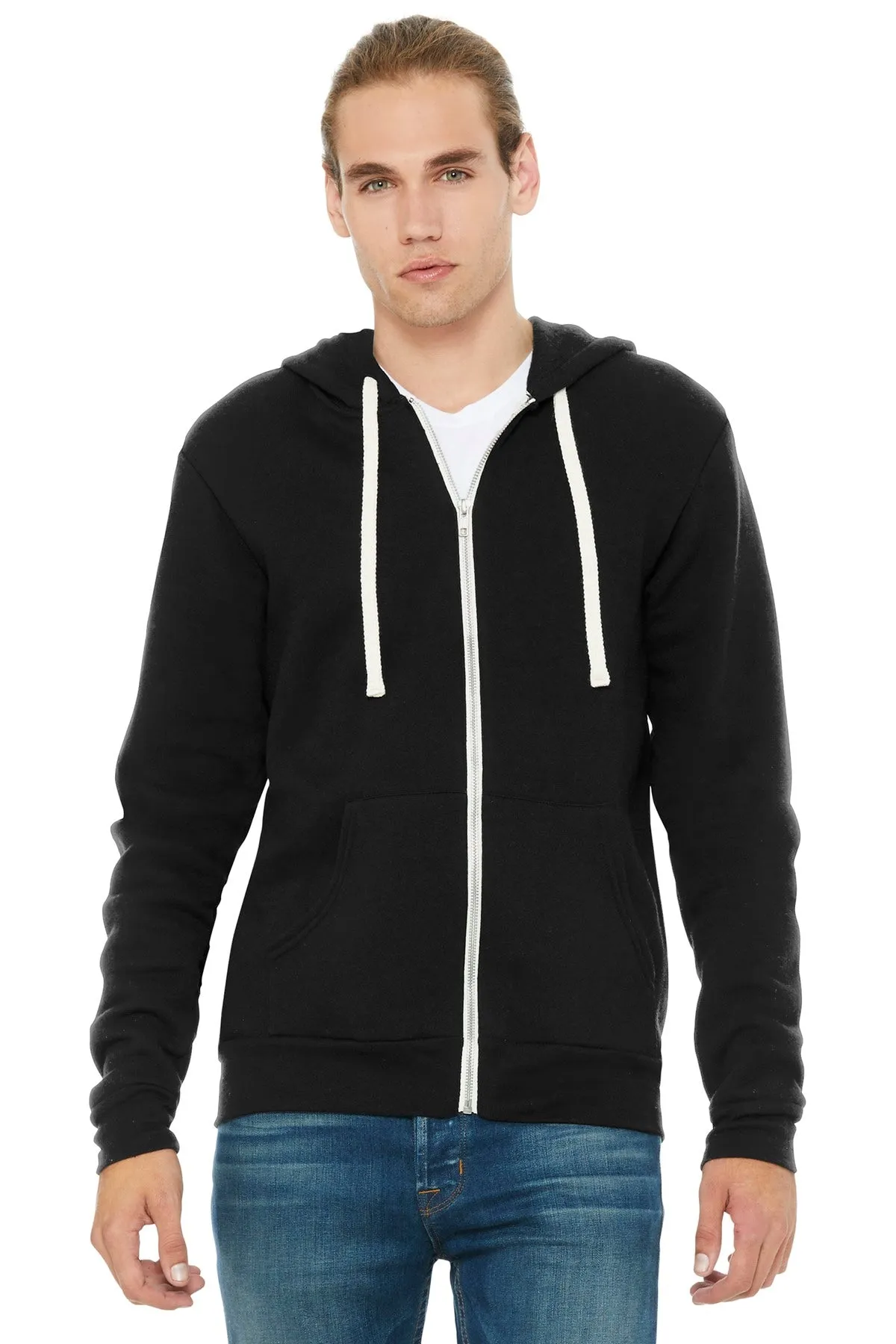 BELLA CANVAS ® Unisex Triblend Sponge Fleece Full-Zip Hoodie. BC3909