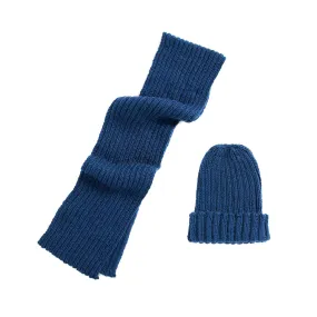 Bernat Knit Men's Basic Hat & Scarf Set