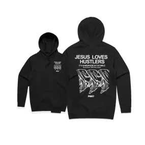 Black Jesus Loves Hustlers Hoodie