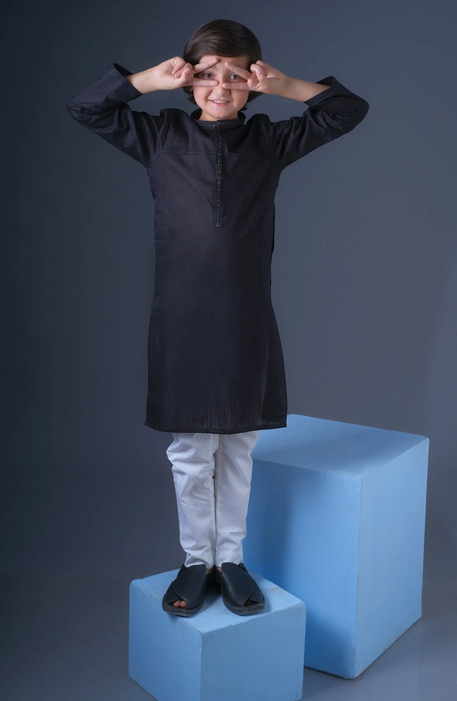 Black Kurta