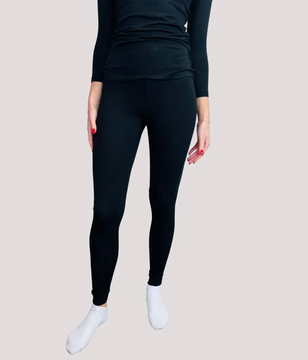 Black Thermal Leggings