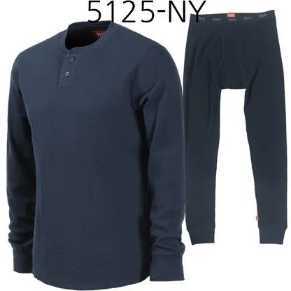 BRIXTON Fargo Long Underwear Set Navy 5125