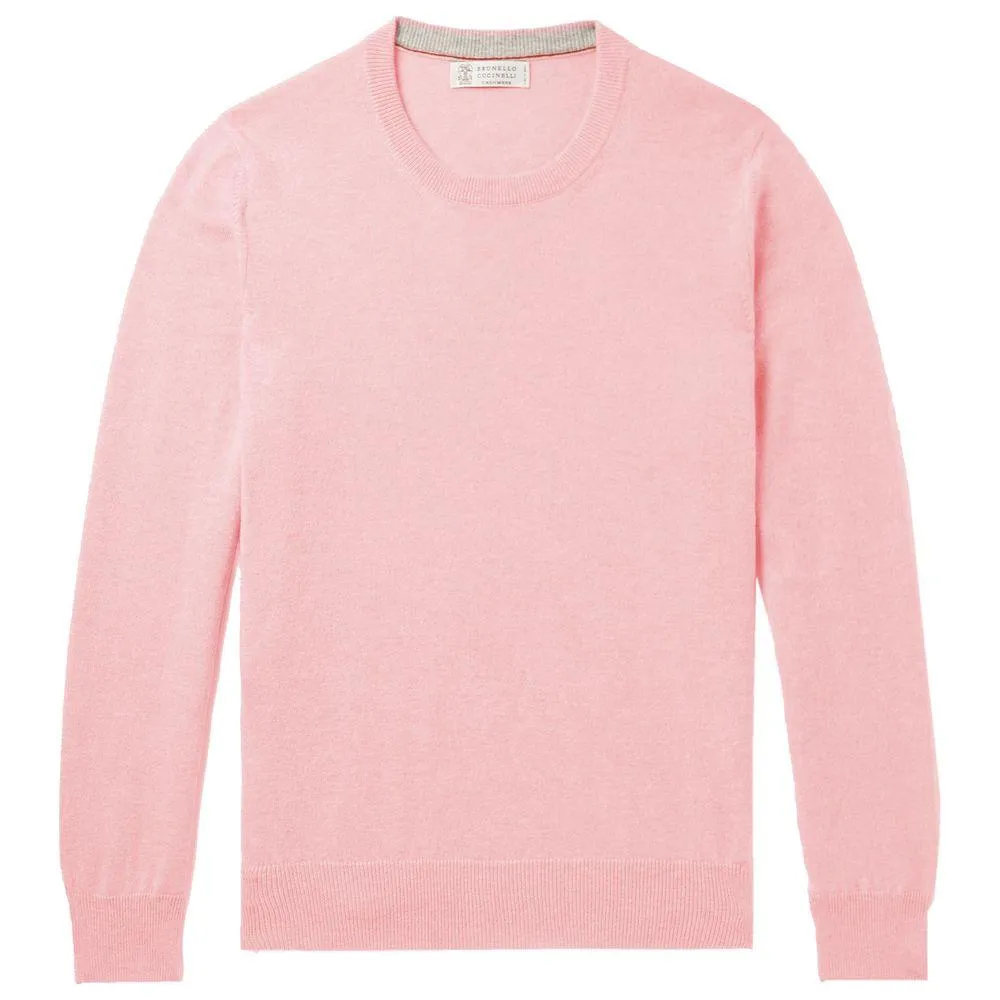 Brunello Cucinelli Pink Wool Sweater