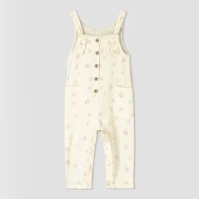 Cadan overall in ivory leaves