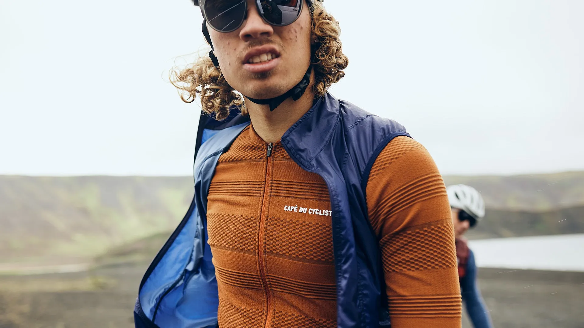 Café du Cycliste Petra Gilet Windproof