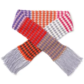 Caron X Pantone Knit Stripe Scarf