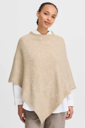 CEMENT MELANGE PONCHO