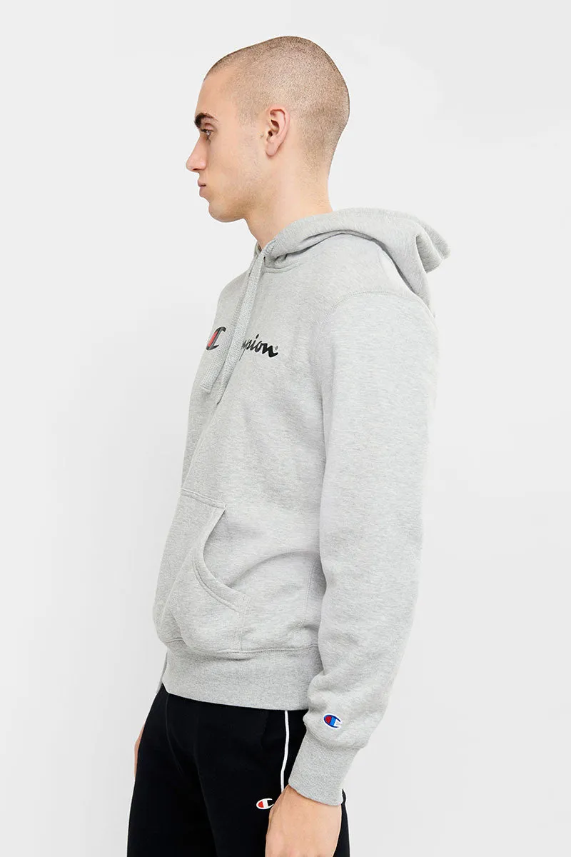 Champion Mens Script Hoodie