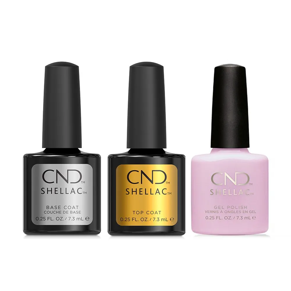 CND - Shellac Combo - Base, Top & Cake Pop