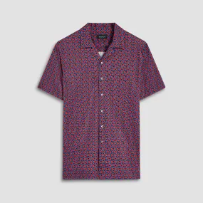 Cole Floral Print OoohCotton Camp Shirt