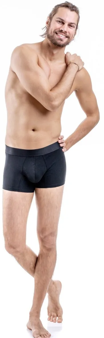 Comfyballs Black No Show Cotton Regular