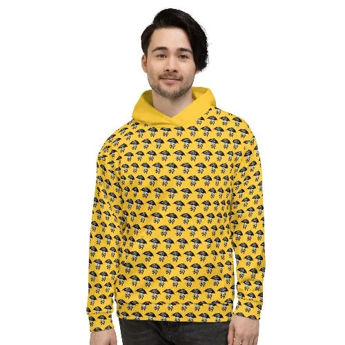 Credit Union Umbrella Man Yellow Hoodie "The Nanci"