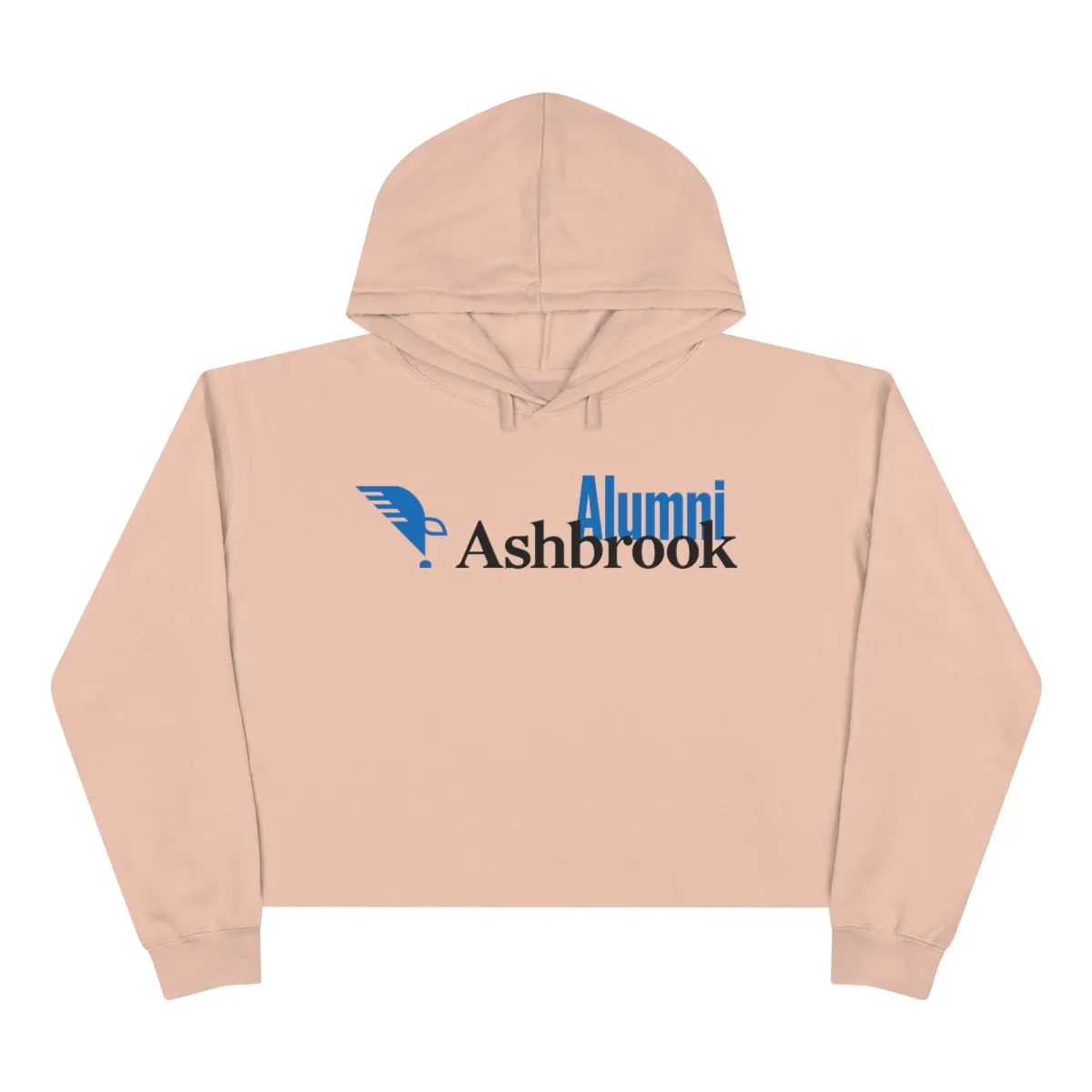 Crop Hoodie with Eagle Quill Alumni Logo