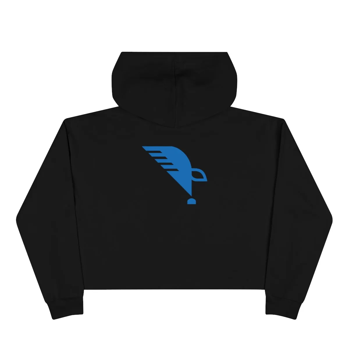 Crop Hoodie with Eagle Quill Alumni Logo