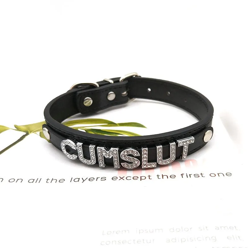 Cumslut & Slave Chokers