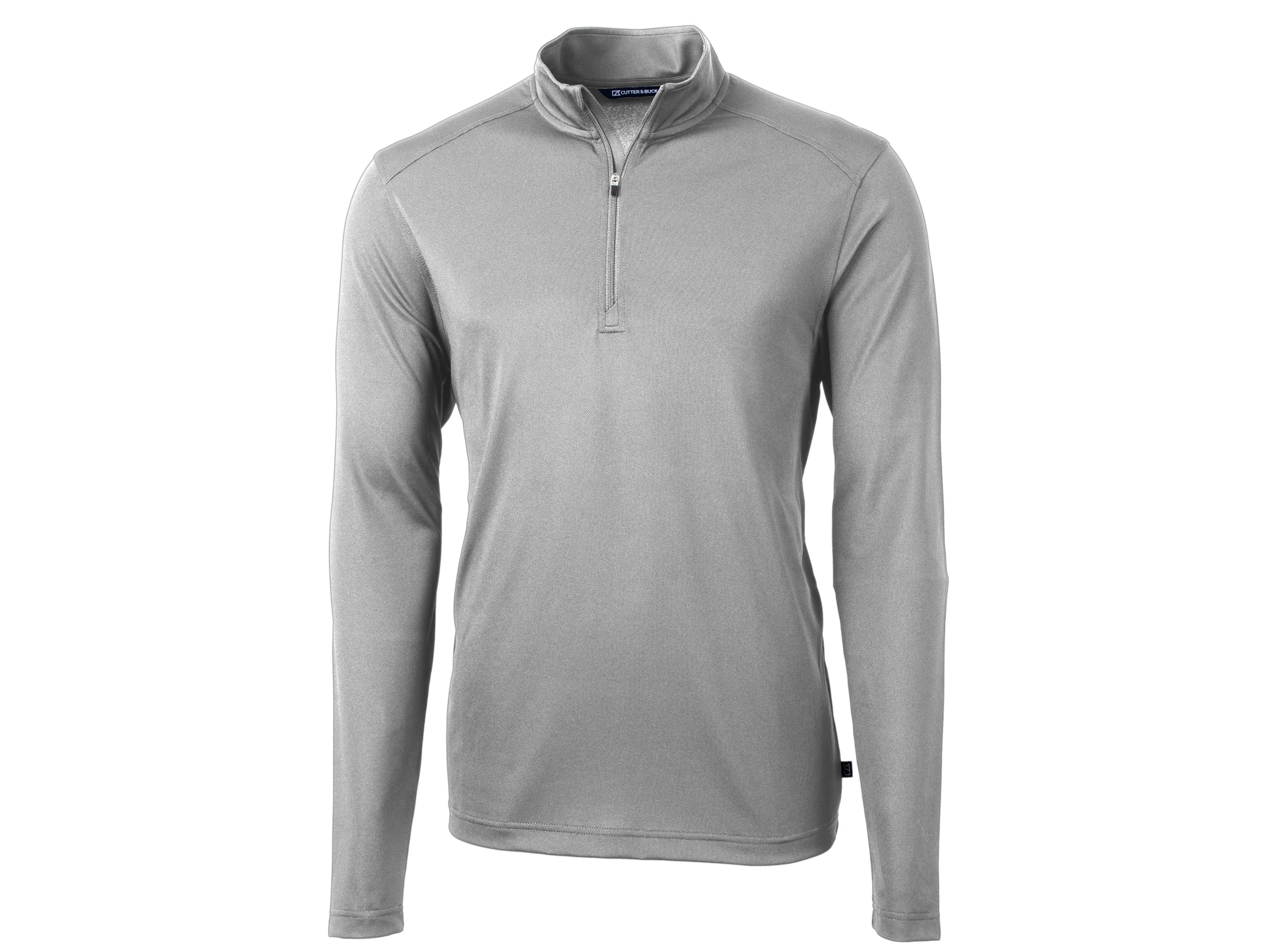 Cutter & Buck Virtue Eco Pique Recycled Quarter Zip Mens Pullover