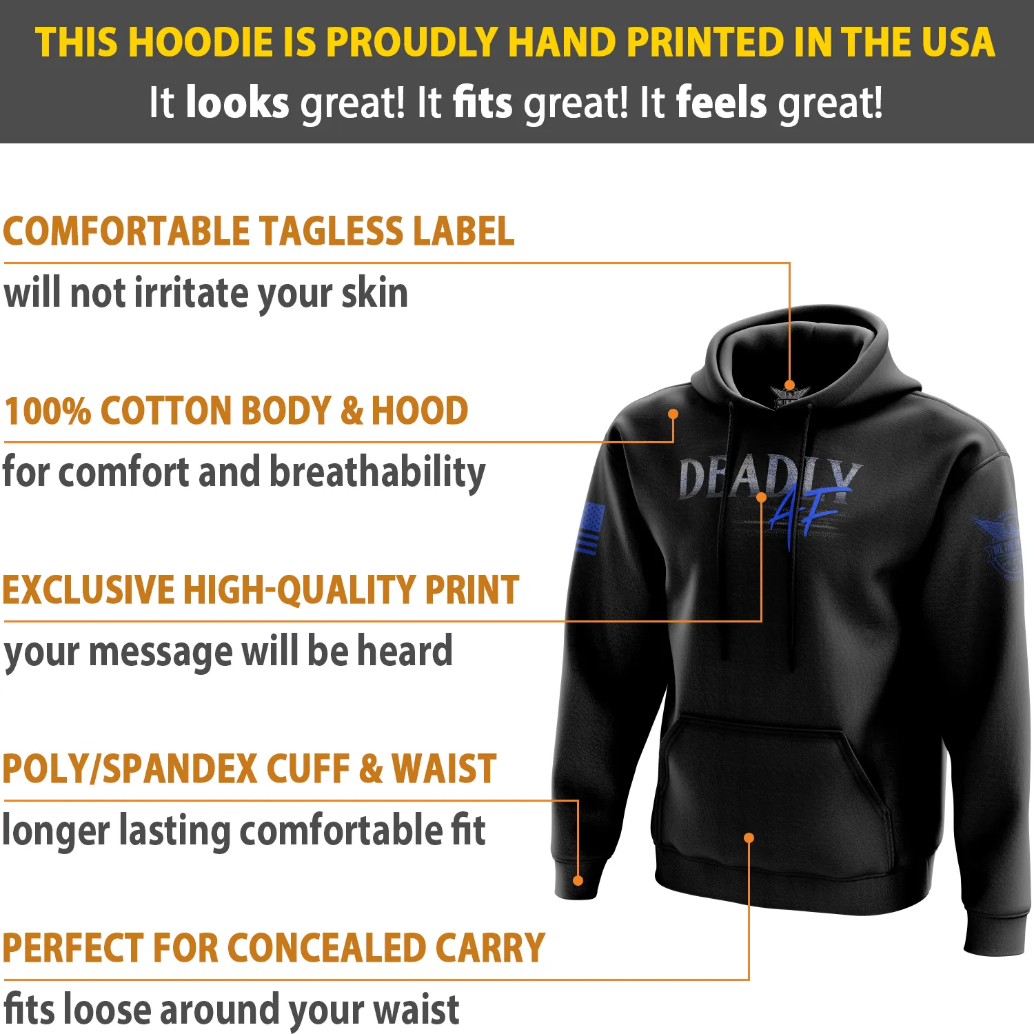 Deadly AF Hoodie