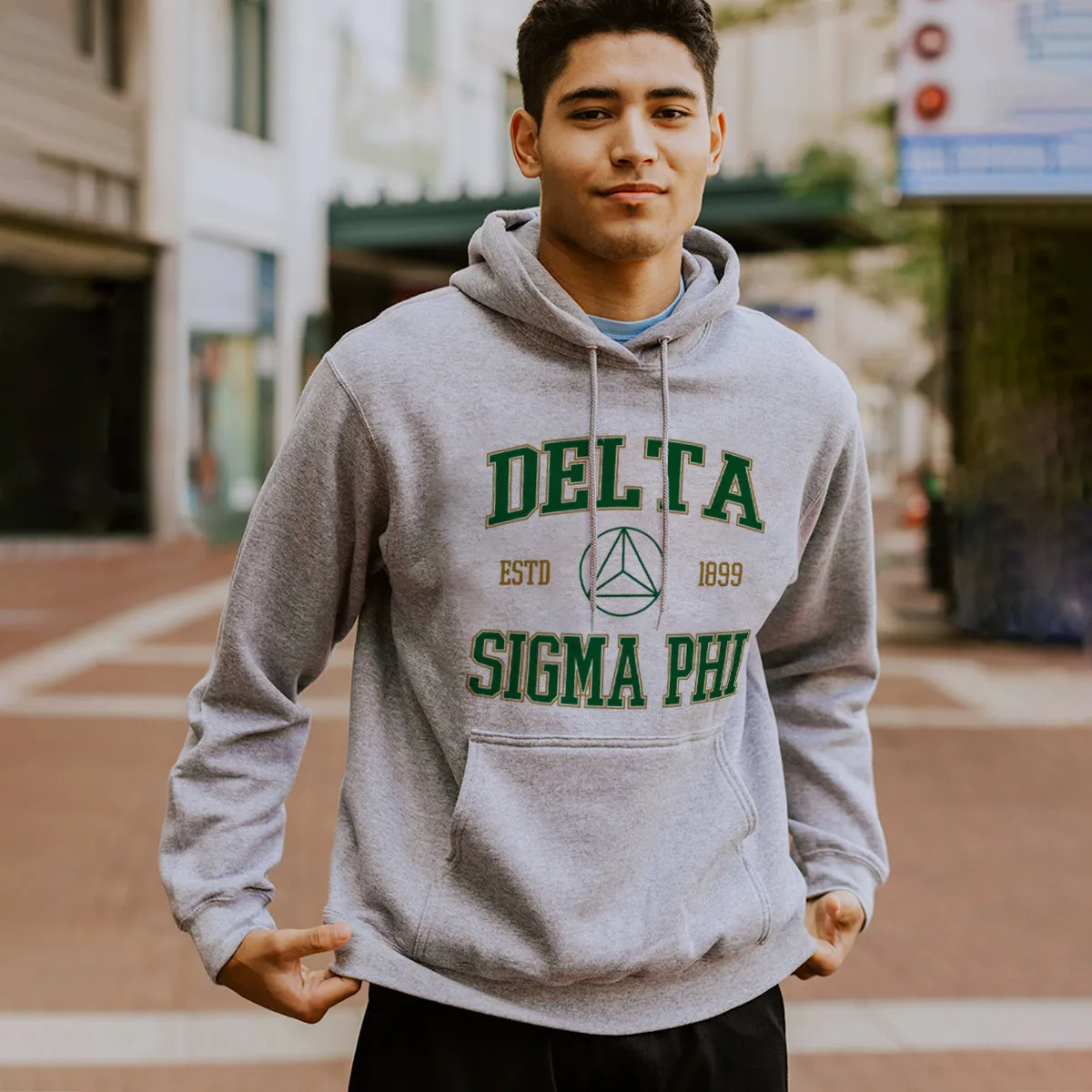 Delta Sig Classic Crest Hoodie