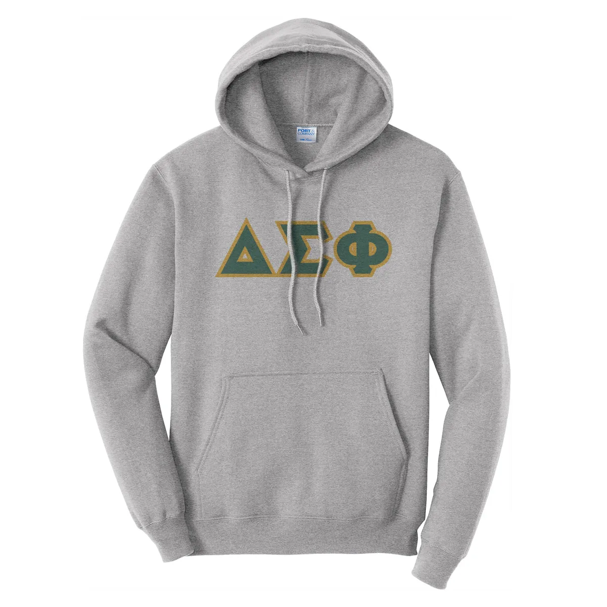 Delta Sig Greek Letter Graphic Hoodie