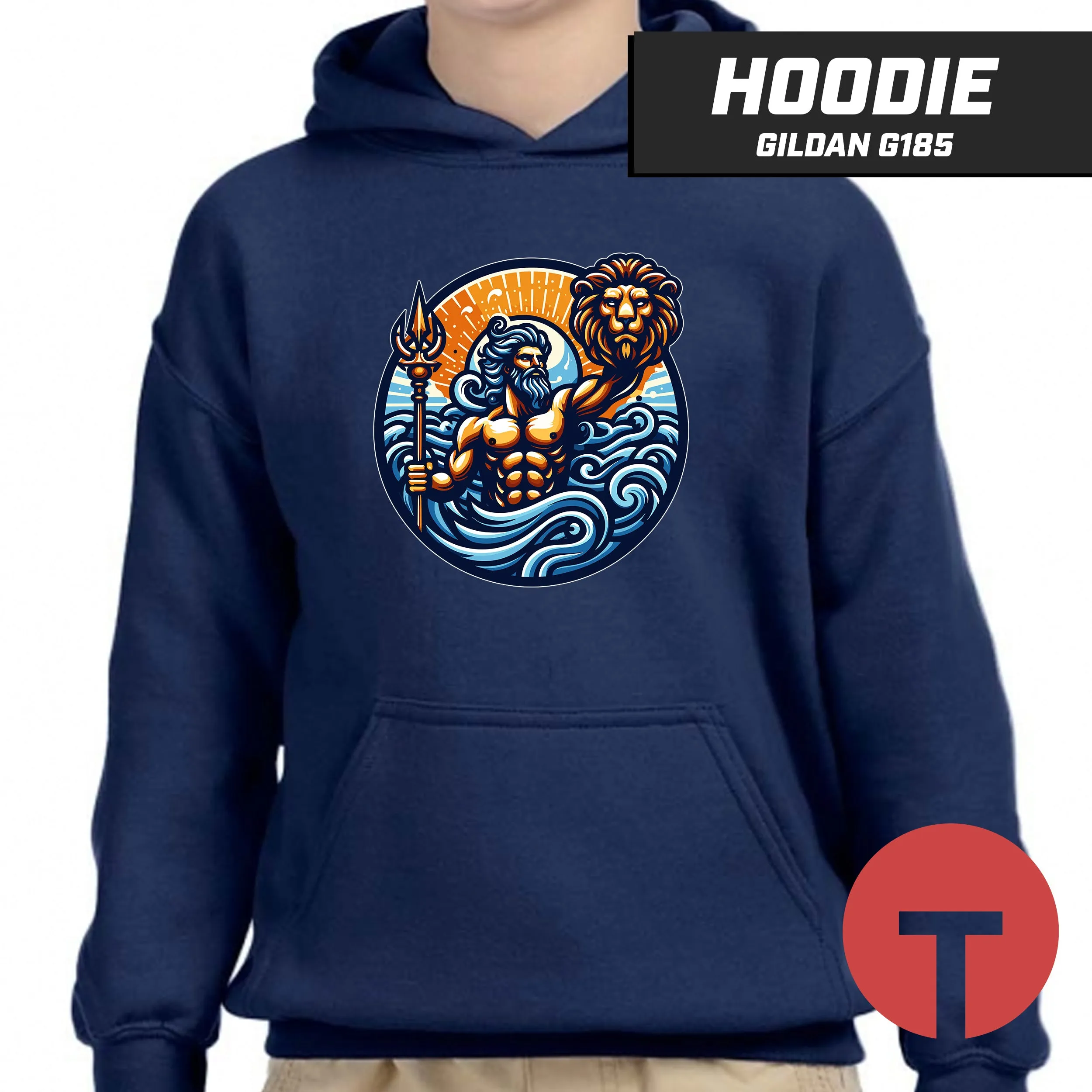 Detachment Poseidon - Hoodie Gildan G185