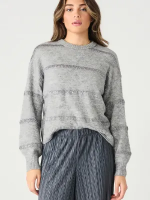 Dex Sequin Stripe Sweater