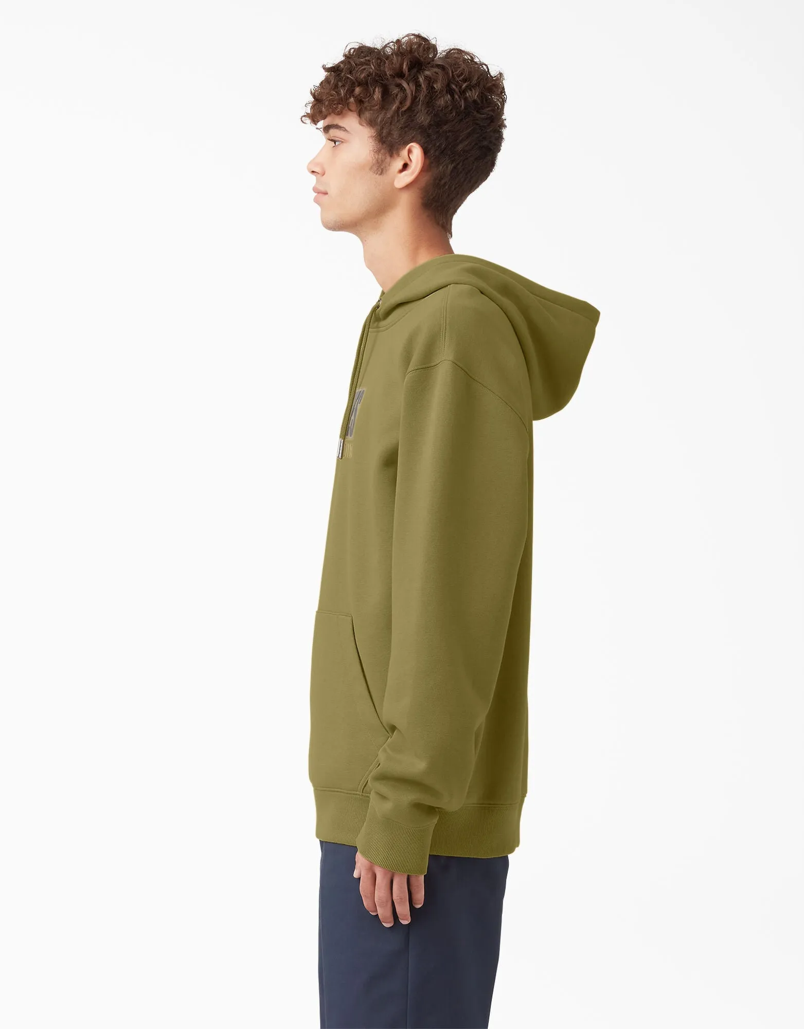 Dickies Relief Fleece Hoodie - Green Moss (G2M)