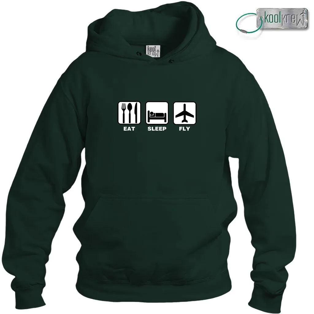 Eat Sleep Fly Hoodie