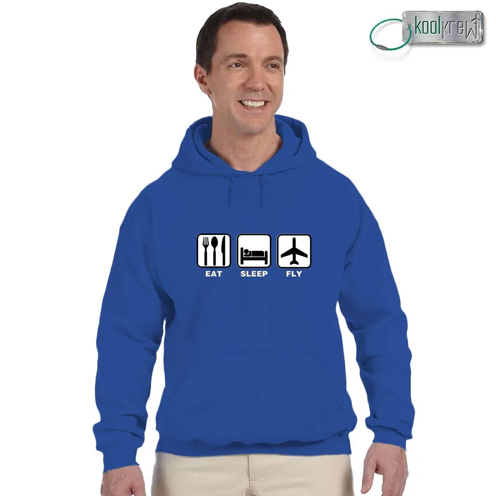 Eat Sleep Fly Hoodie