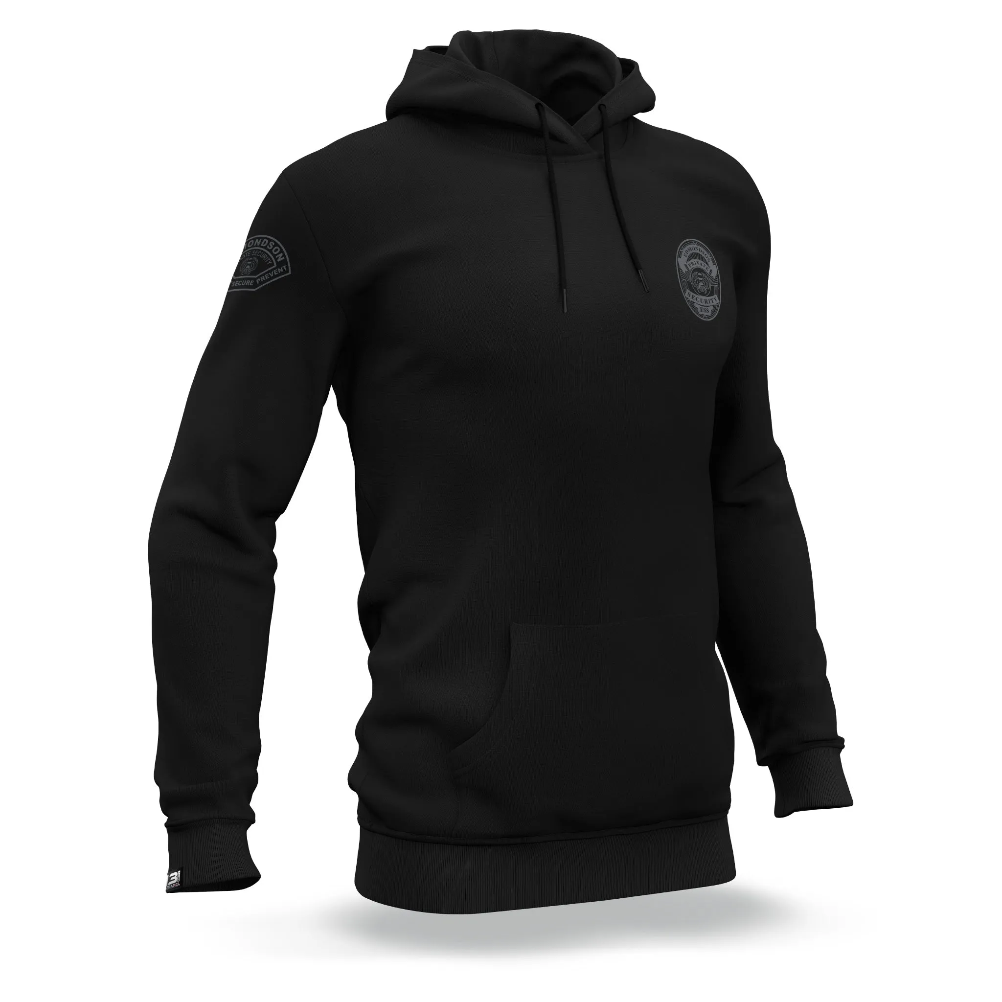 [EDMONDSON SECURITY SOLUTIONS] Performance Hoodie [BLK/GRY]